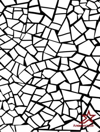 Панель композитная с УФ-печатью AF 501 Древняя керамика Медь Алюминстрой Голд Стар